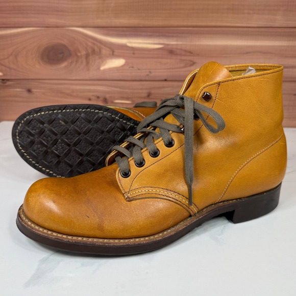 Red Wing Heritage 9013 Beckman Chestnut Featherstone Round Toe 6" Boots Mens 8 D - Picture 1 of 16